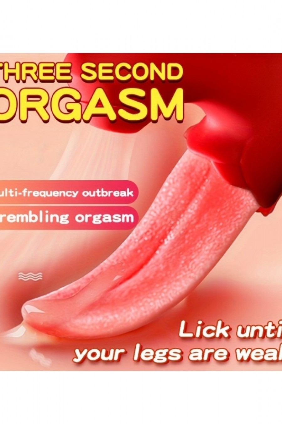Censan 10 Modlu Dil Yalama ve Emiş Vibratörü – G Noktası, Klitoris ve Meme Ucu Uyarıcı