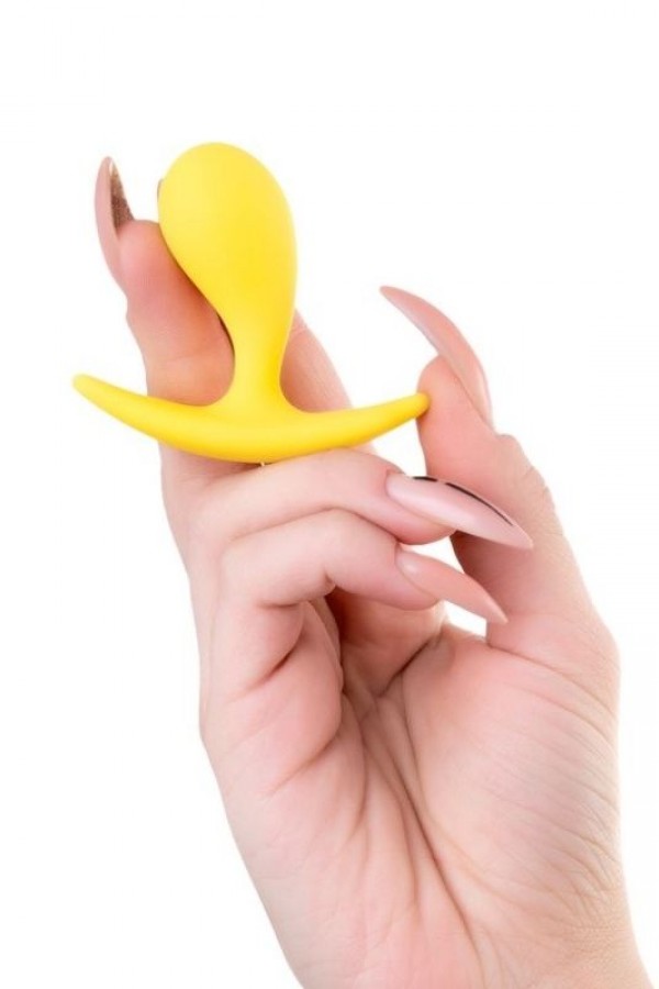 Censan Blob Anal Plug Sarı 5,5 cm
