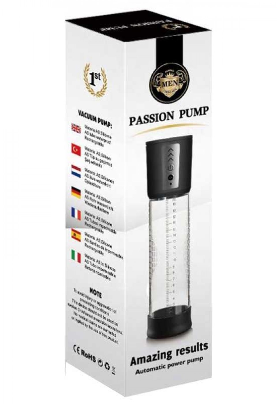 Passion Pump Tam Otomatik Penis Pompası