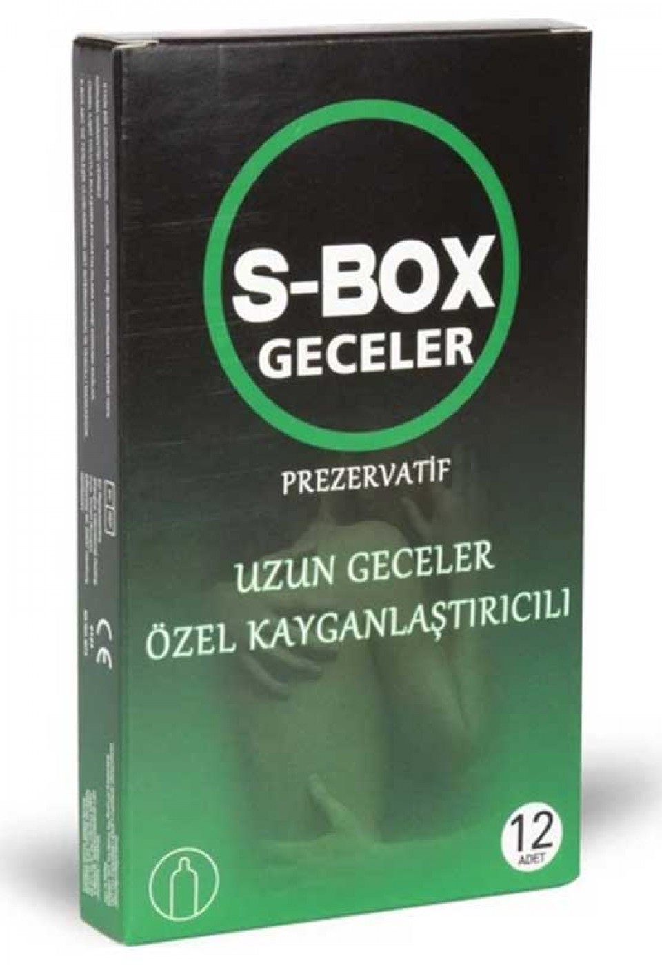 S-Box Özel Kayganlaştırıcılı Prezervatif 12'li